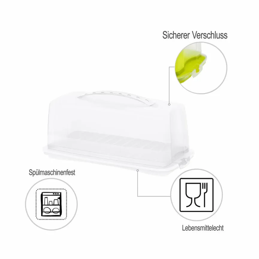 Clearance Tortenbehälter Fresh 36 x 16 cm Backzubehör