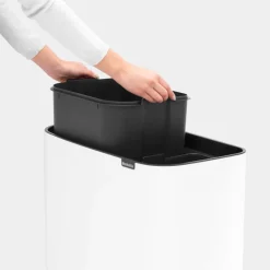 Hot Touch Bin Bo 11+23 l White Entsorgen & Recyclen|Entsorgen & Recyclen