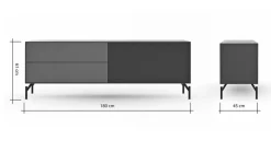 RAUM.FREUNDE Wohnwände & Tv-Lowboards|Kommoden|TV-Lowboard Edge