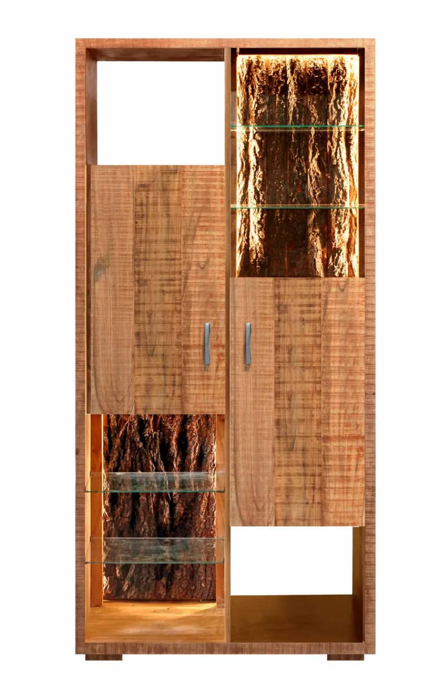 WOLFMÖBEL Vitrine Bark 4070