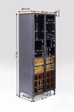 KARE DESIGN Vitrinen|Regale|Vitrine Refugio 83751