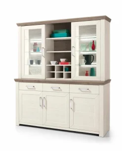 set one by Musterring Vitrinenaufsatz York