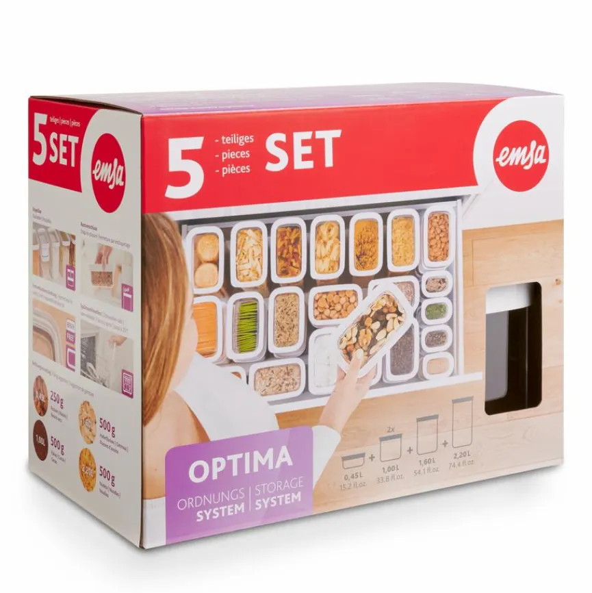 emsa Vorratsdose Optima 5tlg.