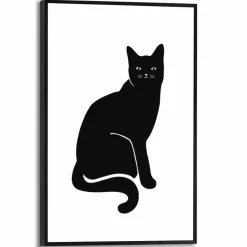 Reinders Wandbild 20 x 30 cm Black Cat