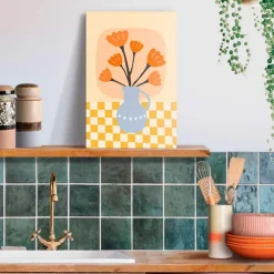 Reinders Bilder Ohne Rahmen|Wandbild 20 x 30 cm Bloom Vase