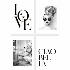 Reinders Bilder Ohne Rahmen|Wandbild 20 x 30 cm Ciao 4tlg.