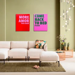 KARE DESIGN Wandbild 40 x 50 cm Come Back To Bed 56300