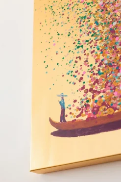 KARE DESIGN Wandbild 80 x 100 cm Flower Boat