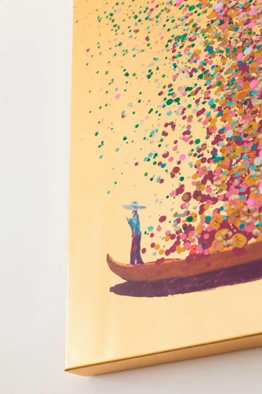 KARE DESIGN Wandbild 80 x 100 cm Flower Boat