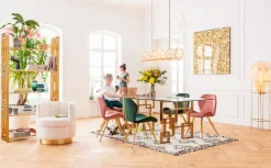 KARE DESIGN Wandbild 120 x 120 cm Flower 39249