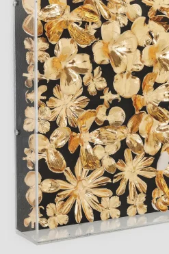 KARE DESIGN Wandbild 120 x 120 cm Flower 39249