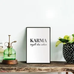 Reinders Wandbild 20 x 30 cm Karma