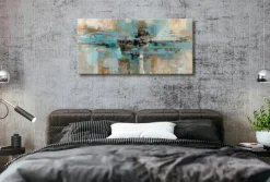 EUROART Wandbild 55 x 115 cm Morning VII