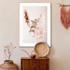 Hot Wandbild 50 x 70 cm Pampasgras Bilder Nach Themen|Bilder Mit Rahmen