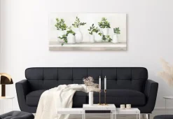 EUROART Bilder Ohne Rahmen|Wandbild 55 x 115 cm Plant Life I