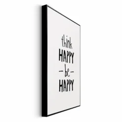 Online Wandbild 20 x 30 cm Think Happy Bilder Mit Rahmen|Bilder Nach Themen