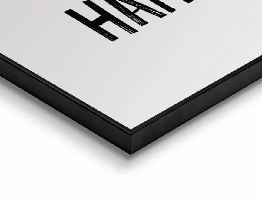 Online Wandbild 20 x 30 cm Think Happy Bilder Mit Rahmen|Bilder Nach Themen