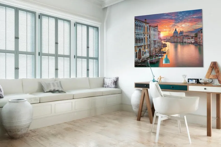 EUROART Bilder Nach Themen|Wandbild 100 x 135 cm Venice feelings