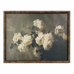 Dekorationsartikel|Bilder Mit Rahmen|Wandbild 32,8 x 32,8 cm White Roses