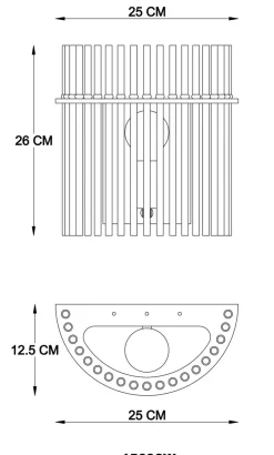 Globo Wandleuchten|Wandleuchte Gorley