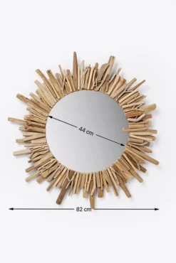 KARE DESIGN Wandobjekte|Wandspiegel|Wandspiegel Legno 83248