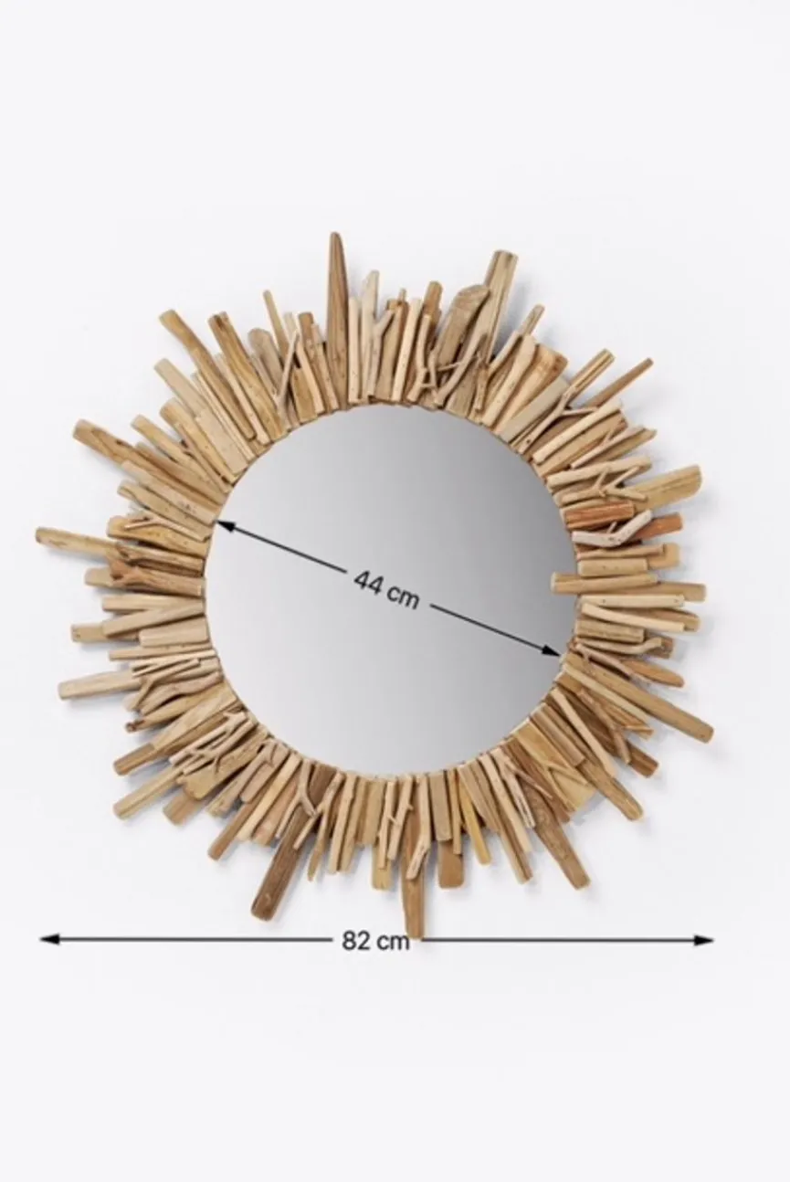 KARE DESIGN Wandobjekte|Wandspiegel|Wandspiegel Legno 83248