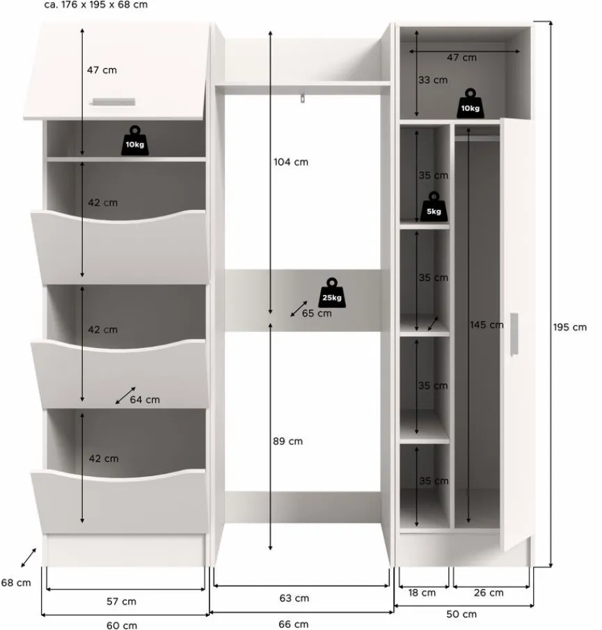Waschmaschinenumbau-Set Lucca