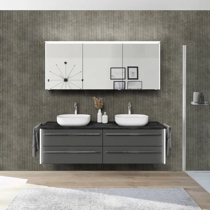 Pelipal Waschbeckenunterschränke|Waschtischkombination Leonardo living 116