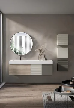 Waschbeckenunterschränke|Waschtischkombination Pixel 03