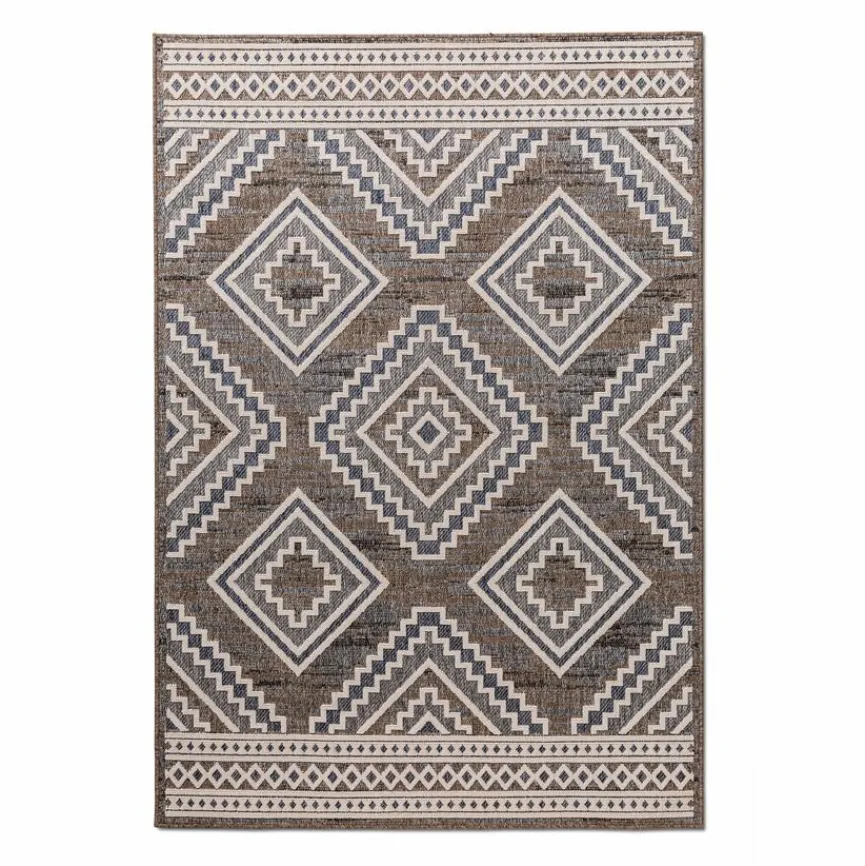 Clearance Webteppich Ribe Boho 133 x 195 cm Natur(Look) Teppiche