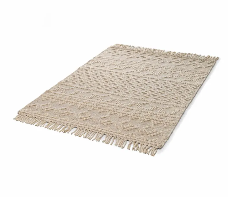 Clearance Webteppich Tassels 170 x 230 cm Natur(Look) Teppiche