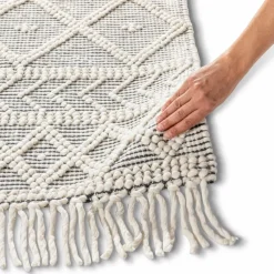 Webteppich Tassels 140 x 190 cm