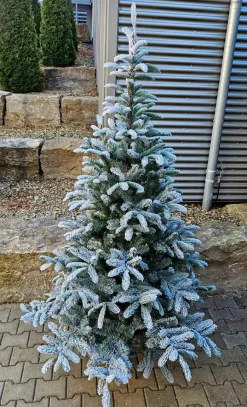 Weihnachtsbaum Schnee 240 cm