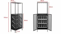 Clearance Weinregal Porto 70149 Regale|Regale