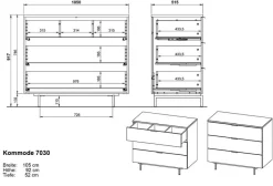 Kinder Germania Wickelkommoden|Wickelkommoden|Wickelkommode Tomino