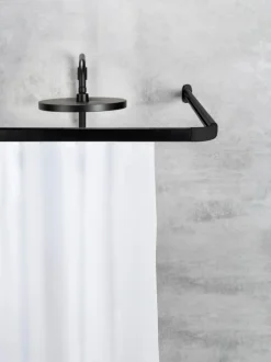 SCHÖNER WOHNEN-Kollektion Duschvorhänge|Winkelschiene Jete