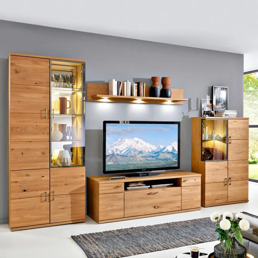 Outlet Wohnwand Brilon 4tlg. Wohnwände & Tv-Lowboards