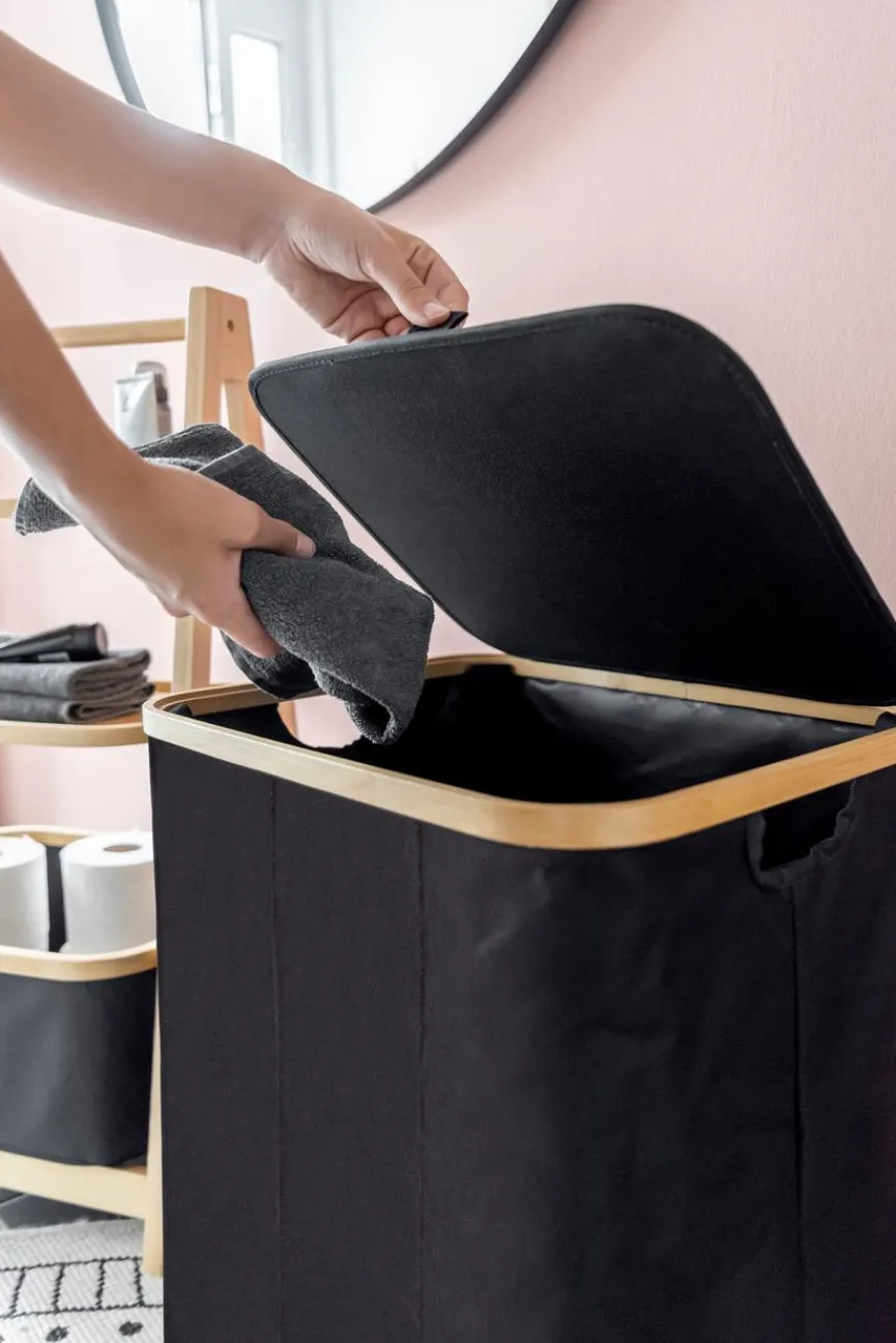 Discount Wäschekorb Ecori 41 x 50 cm Badzubehör